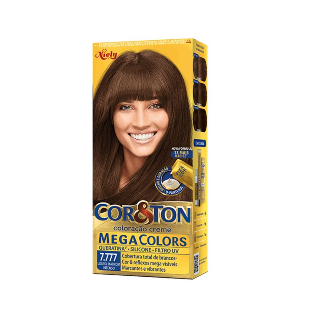 Tinta Marrom Cor&ton 7.777