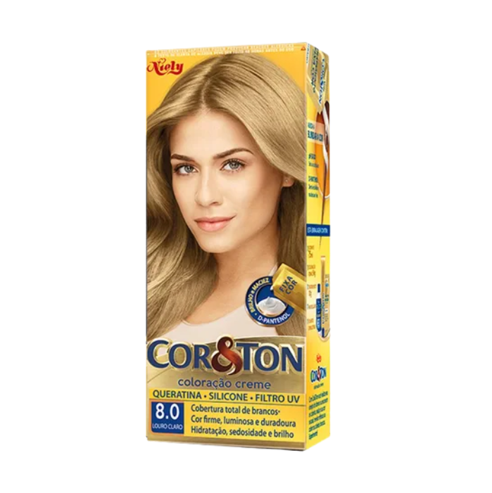 Tinta Loiro Claro Cor&ton 8.0