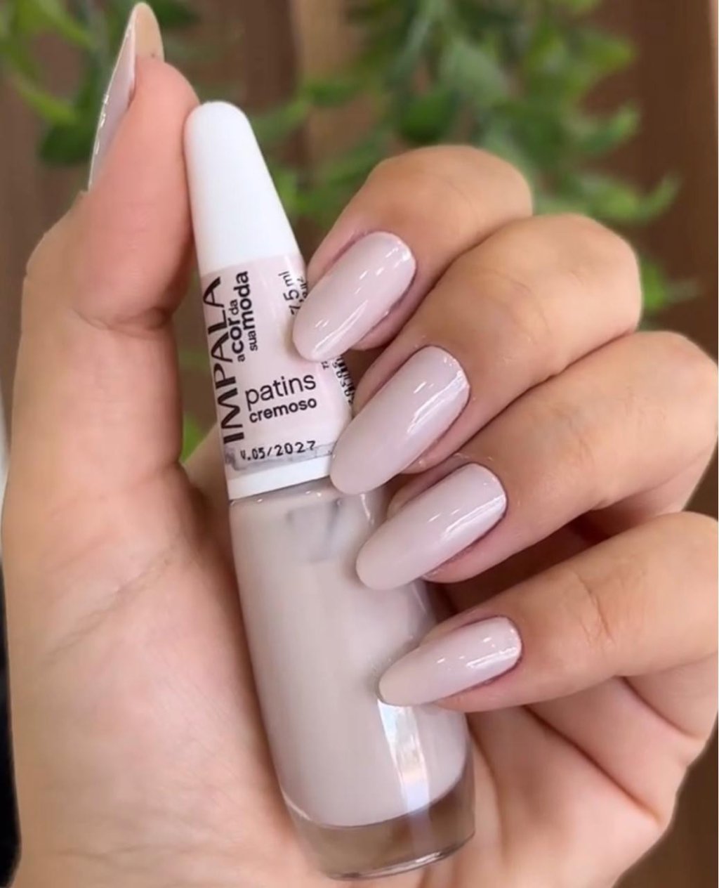 Esmalte Nude Impala Patins