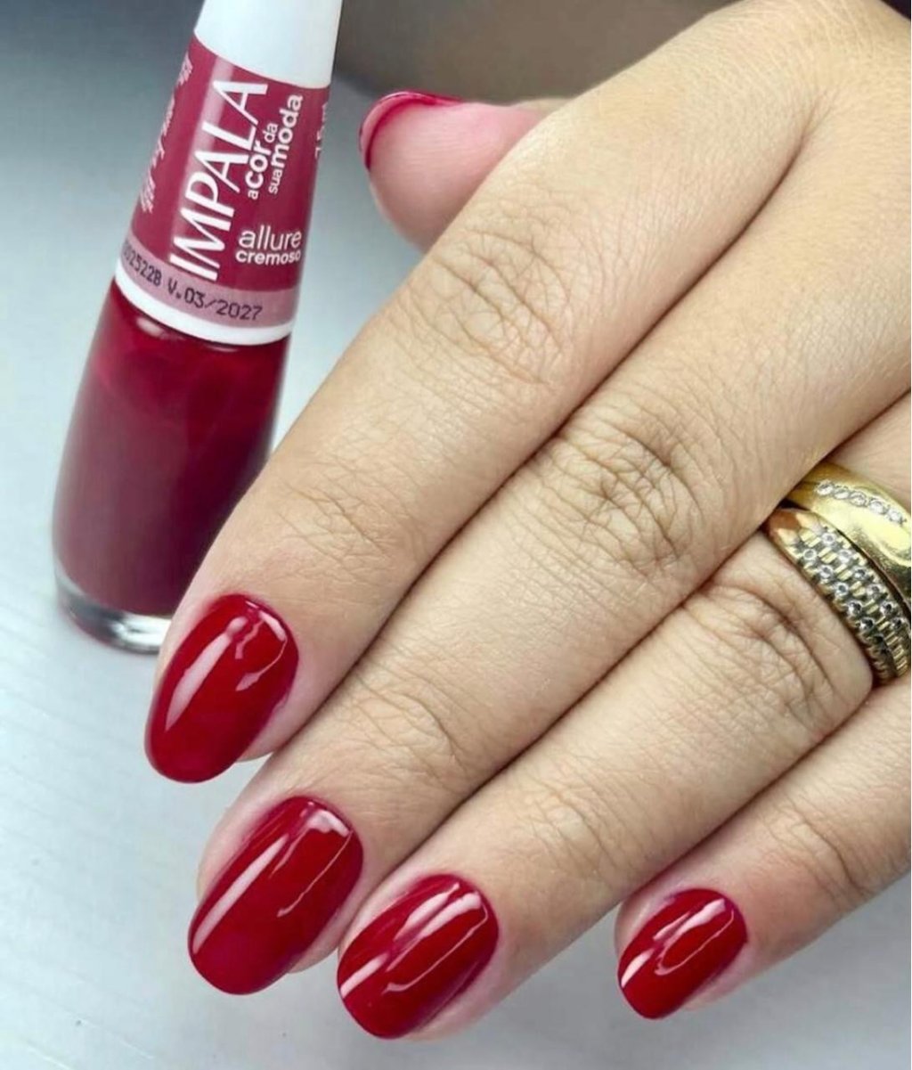 Esmalte Vermelho Impala Allure 