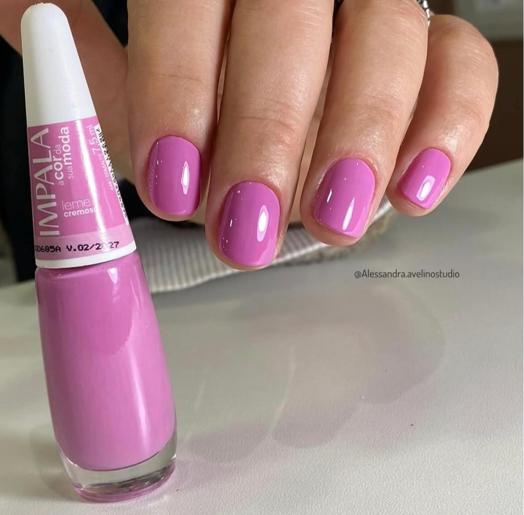 Esmalte Rosa Impala Leme 