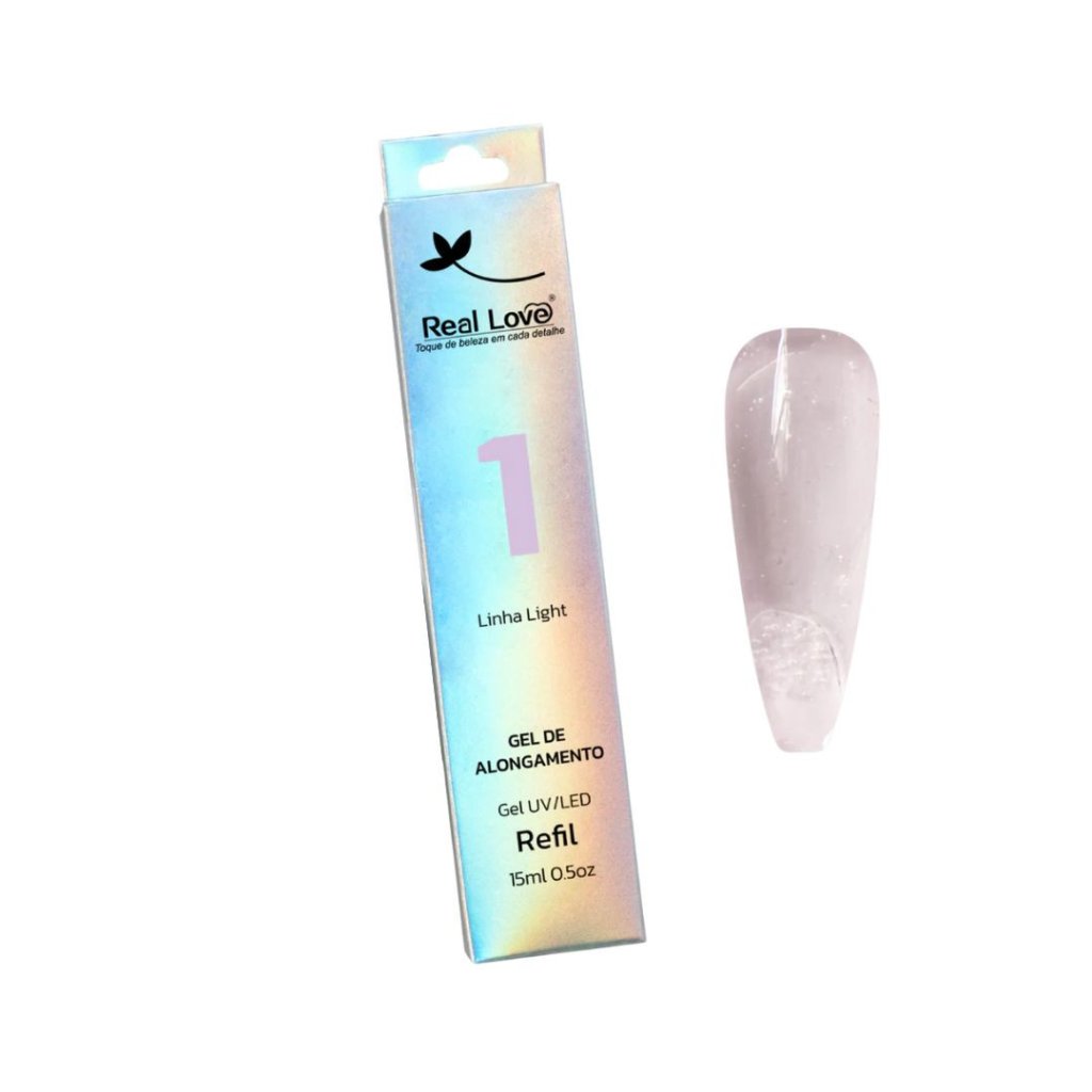 SACHÊ Gel Light nº 1 TRANSPARENTE- Real Love 15g 