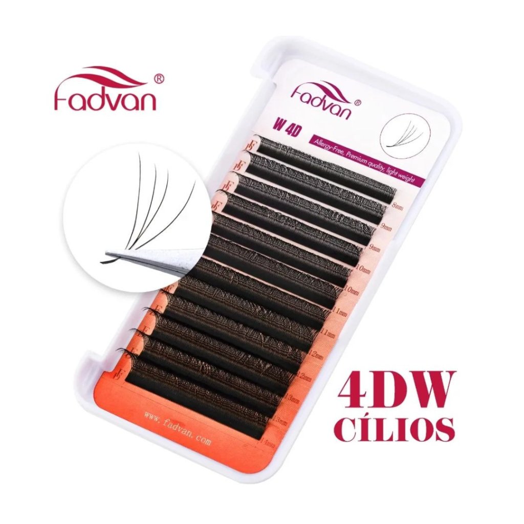 Fadvan Fio a Fio 4D-W-0.07D. Mix 8 ao 14 - PRETO