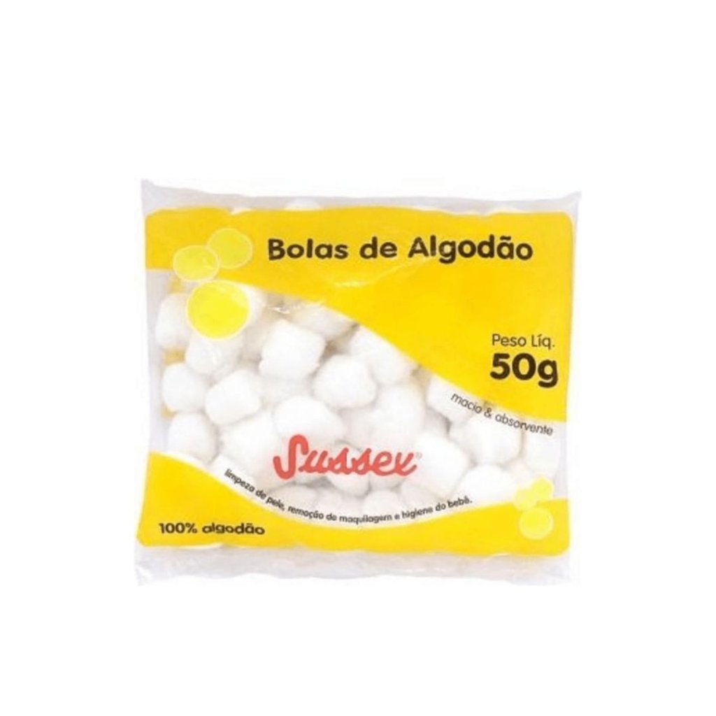 Algodão Bola Branca Sussex 50g
