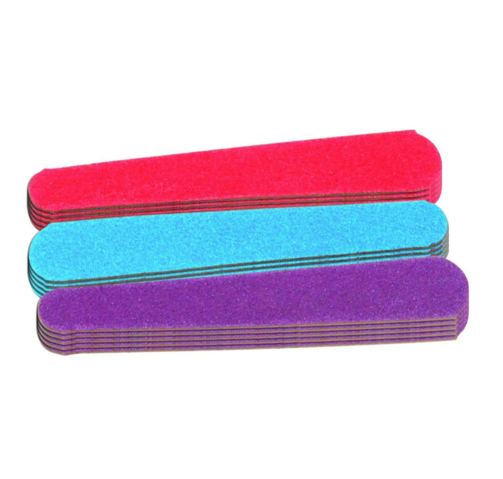 Pacote Mini Lixa Colorida 20un