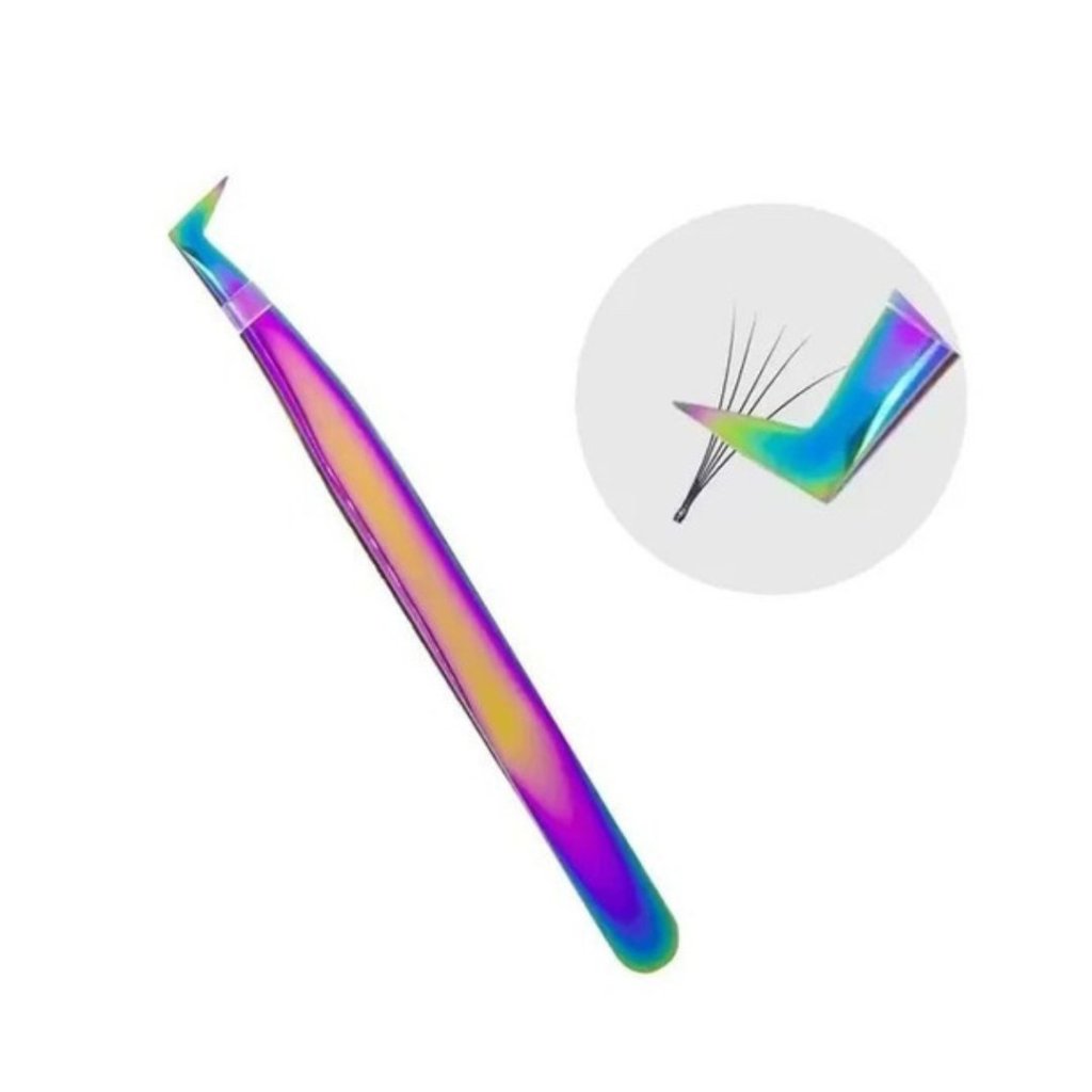 Pinça Extenção Curvada Tweezers