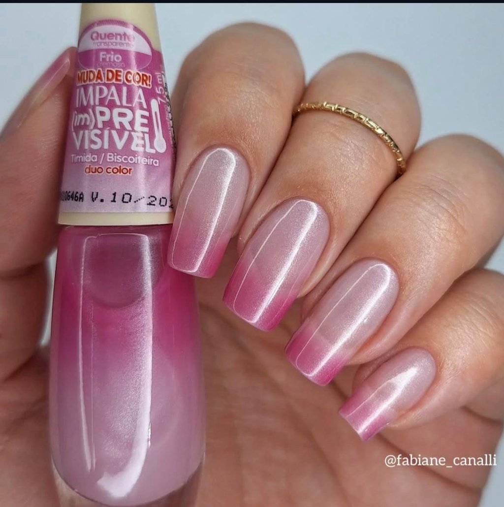 Esmalte Rosa Impala  Imprevisível  Tímida/Biscoiteira 