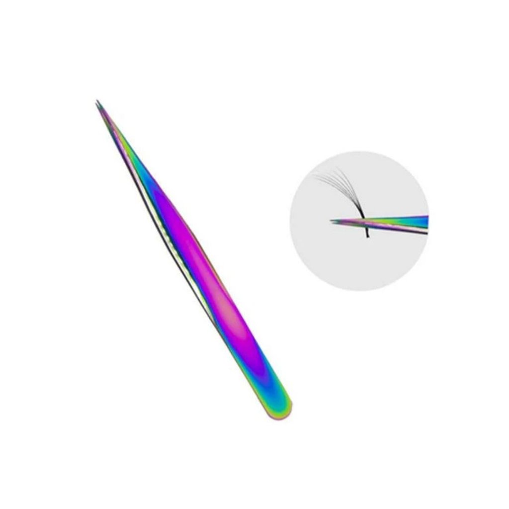 Pinça Extenção Ponta Reta Tweezers Professional