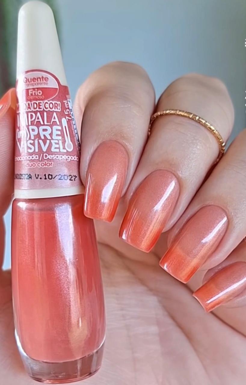 Esmalte Laranja Impala Imprevisível Emocionada/Desapegada