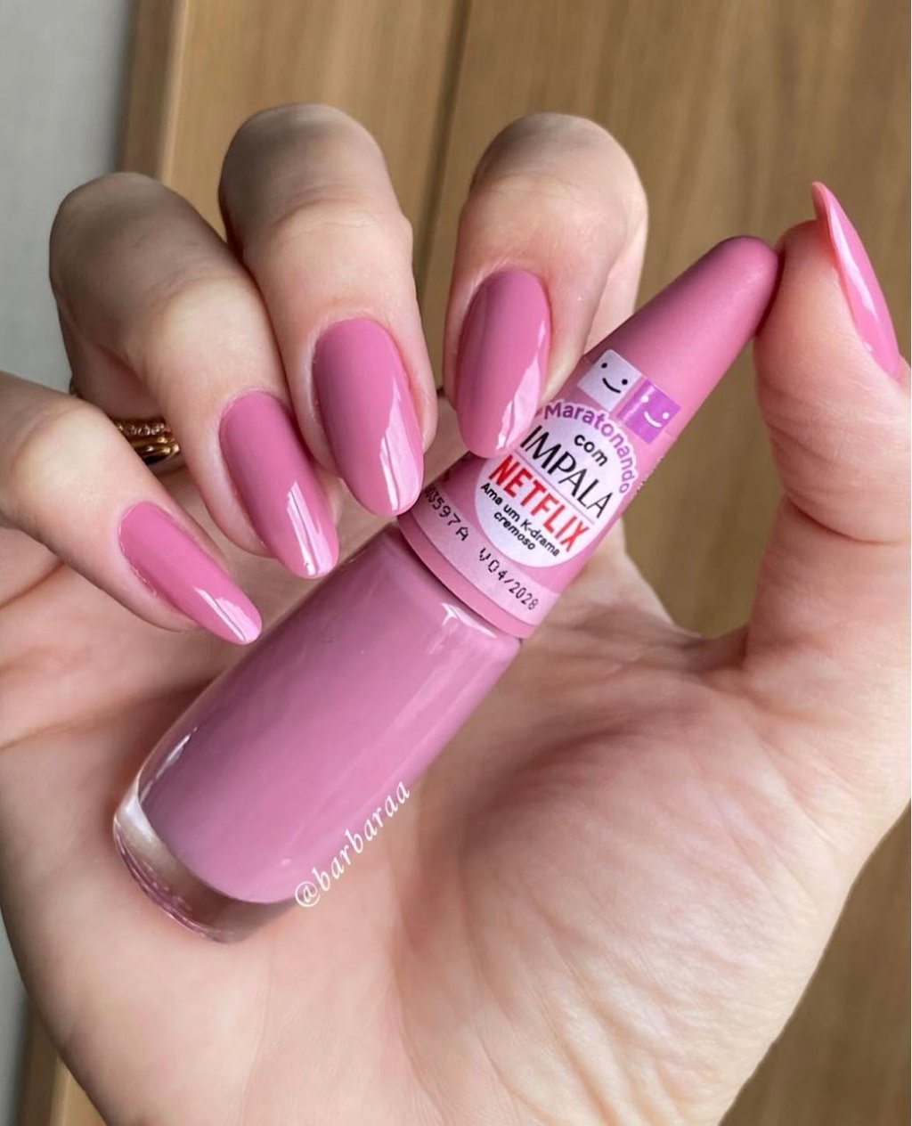 Esmalte Rosa Impala Netflix Ama um K-drama