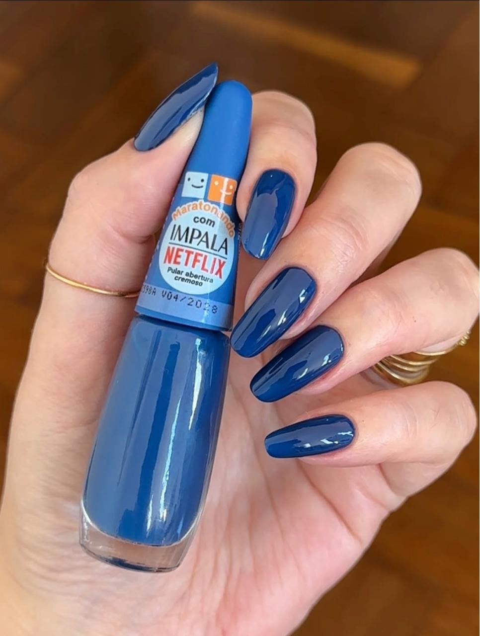 Esmalte Azul Impala Netflix Pular Abertura
