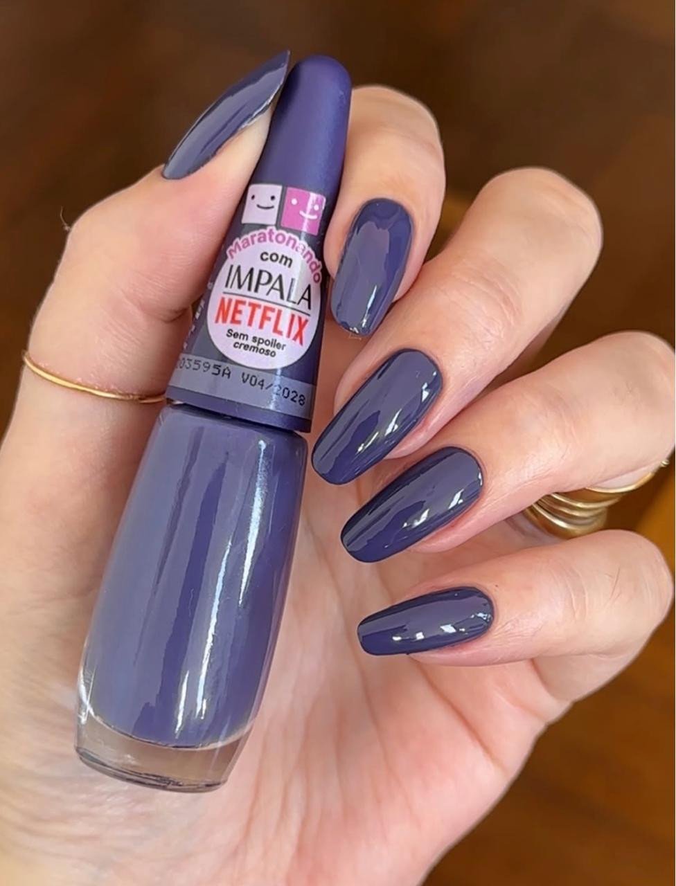 Esmalte Roxo Impala Netflix Sem Spoiler