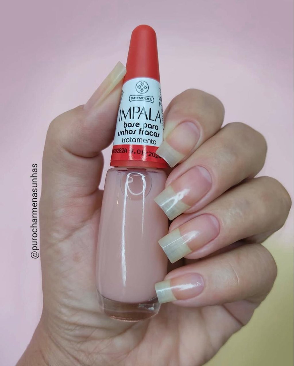 Esmalte Base Impala Unhas Fracas
