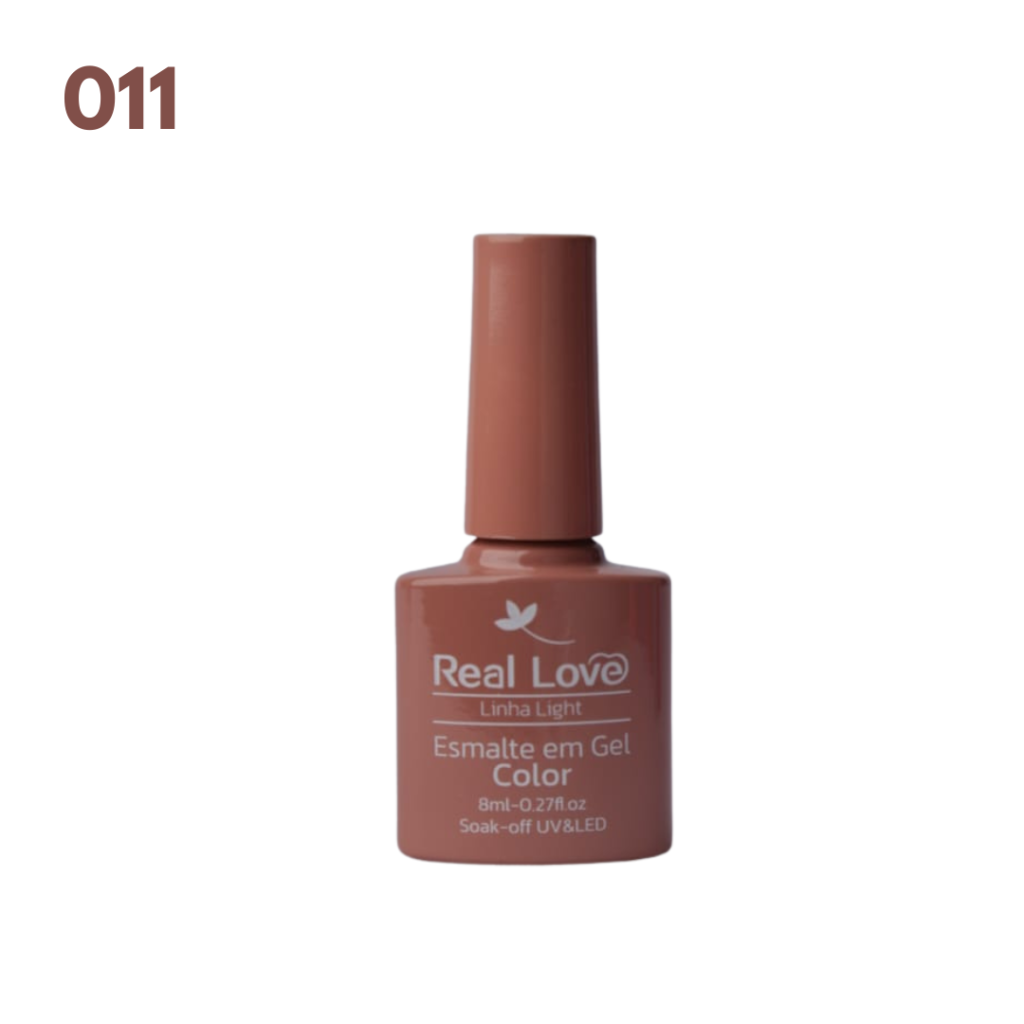 Esmalte UV Gel Real Love 8ml 011 Nude