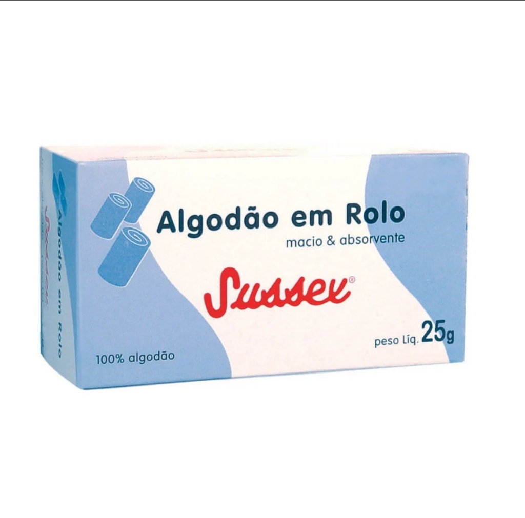 Algodão Sussex Caixa 25g 