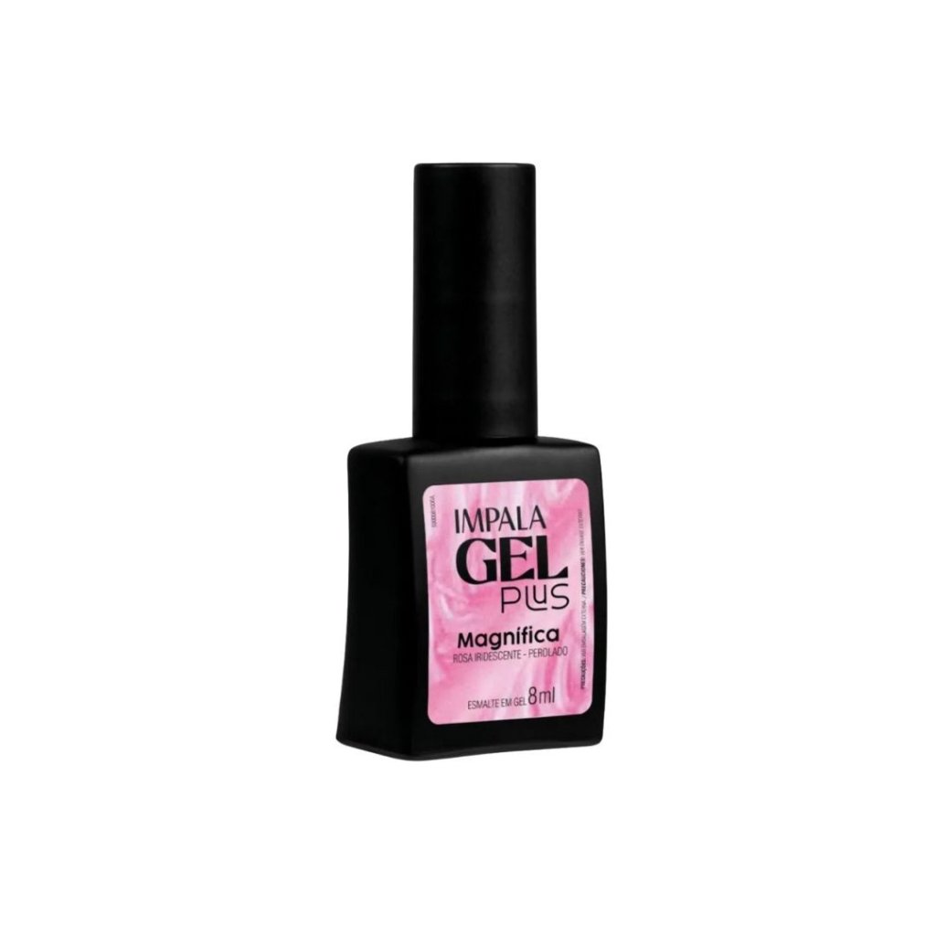 Esmalte em Gel Impala Magnífica 8ml Perolado Rosado