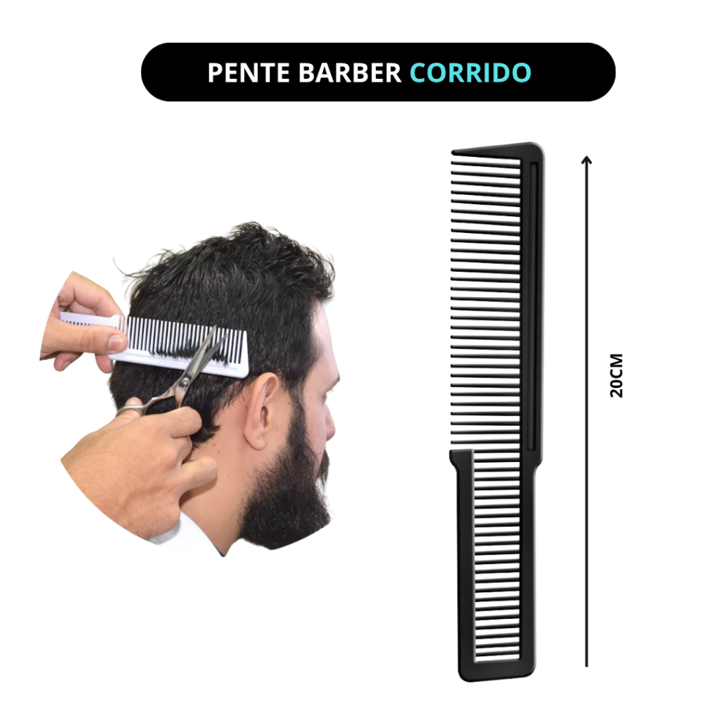 Pente Barber Corrido 