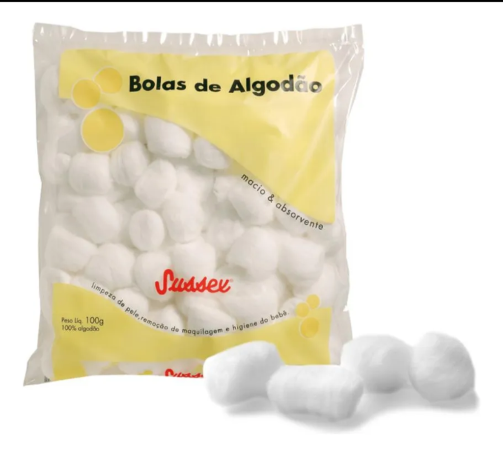 Algodão Sussex Bola Branca 100g 