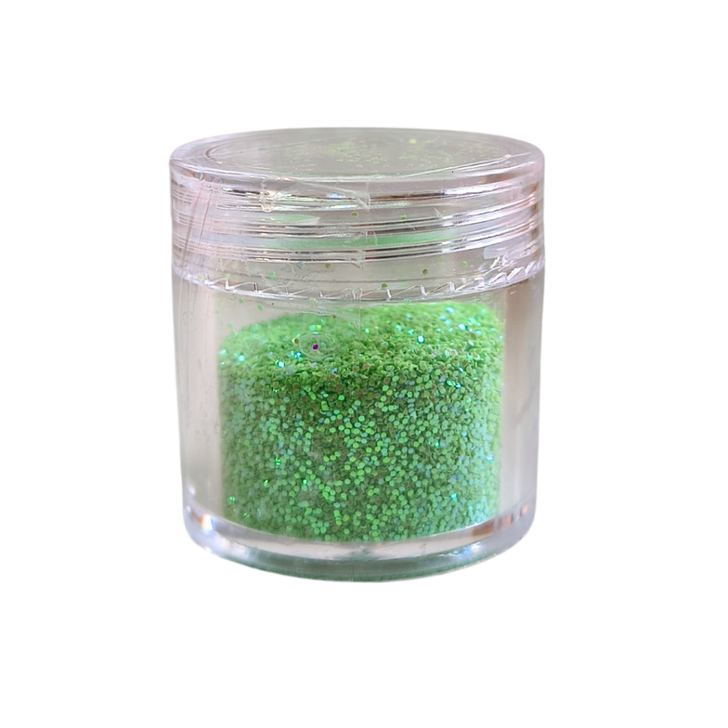 Pote de Glitter Verde 