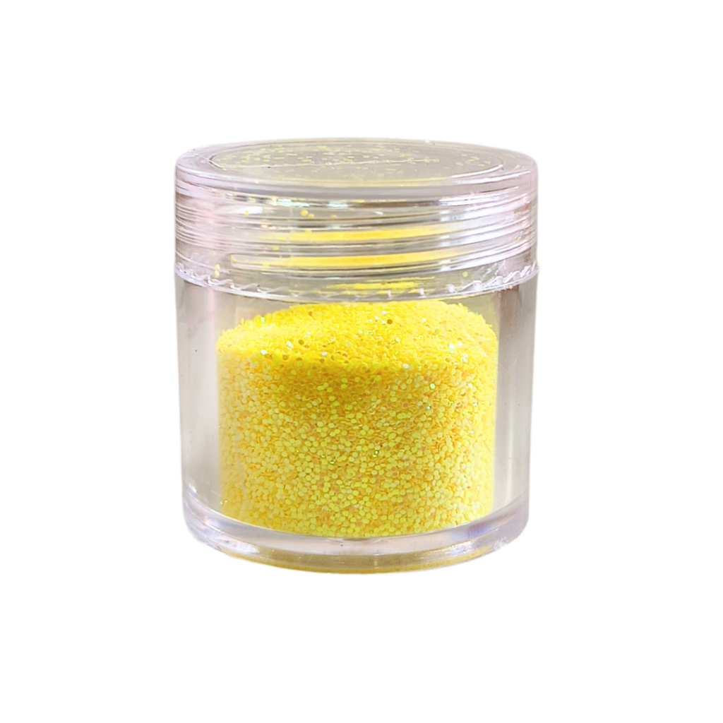 Pote de Glitter Amarelo