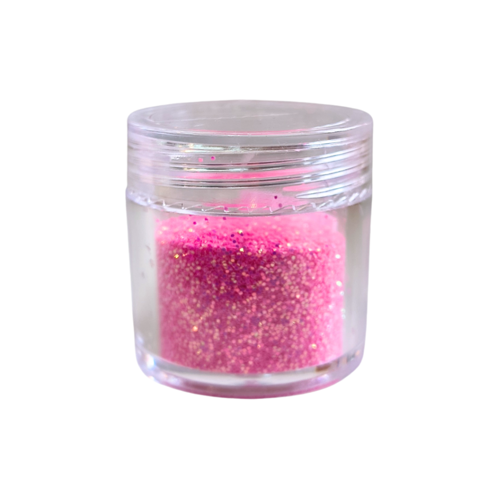 Pote de Glitter Rosa 
