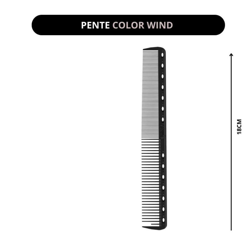 Pente Reto Color Wind Suporta 180º 