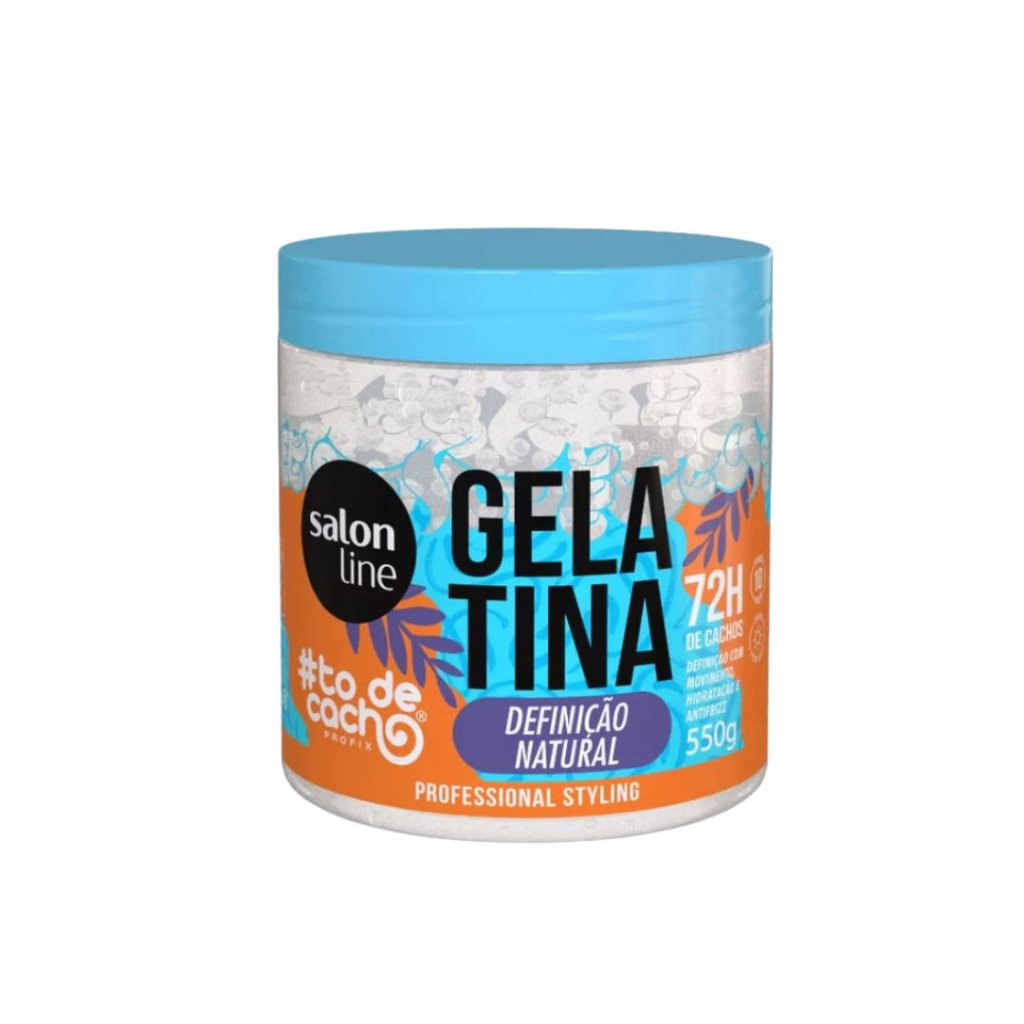 Gelatina Salon Line To de Cachos Definição Natural 550g