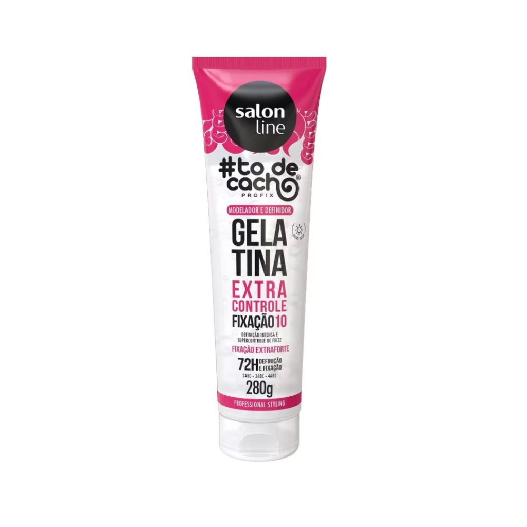 Gelatina Salon Line To de Cachos Extra Controle Fix 10 280g