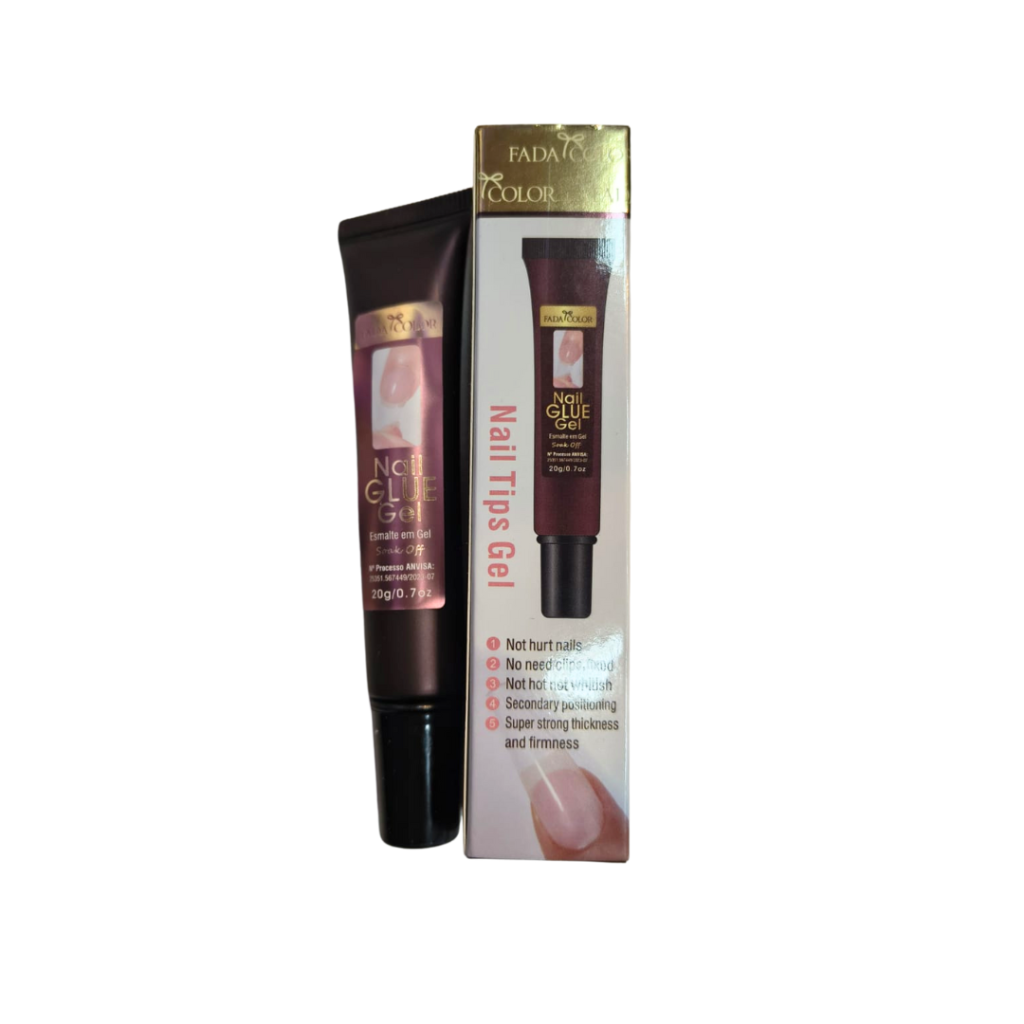 Cola em Gel para Unha Tips 