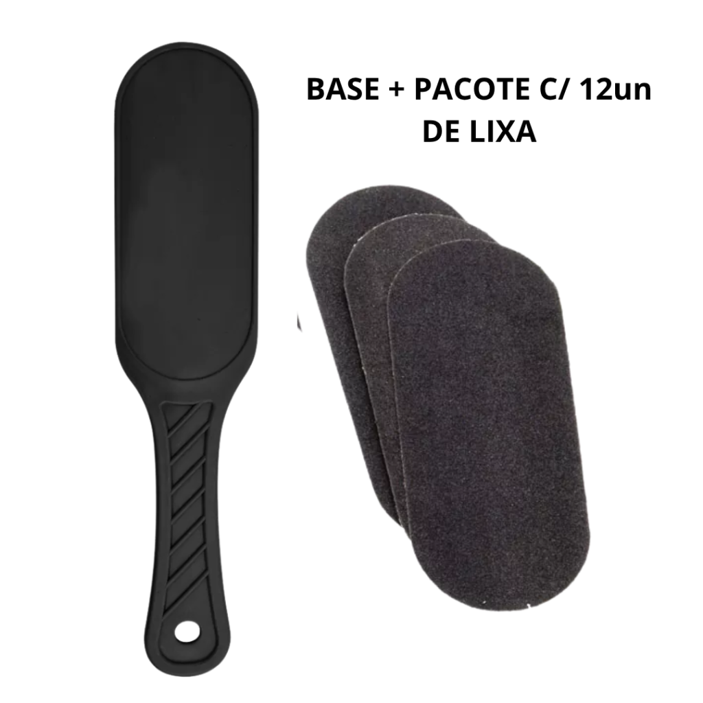 Base para Lixa de Pé + Pacote de Lixa c/12