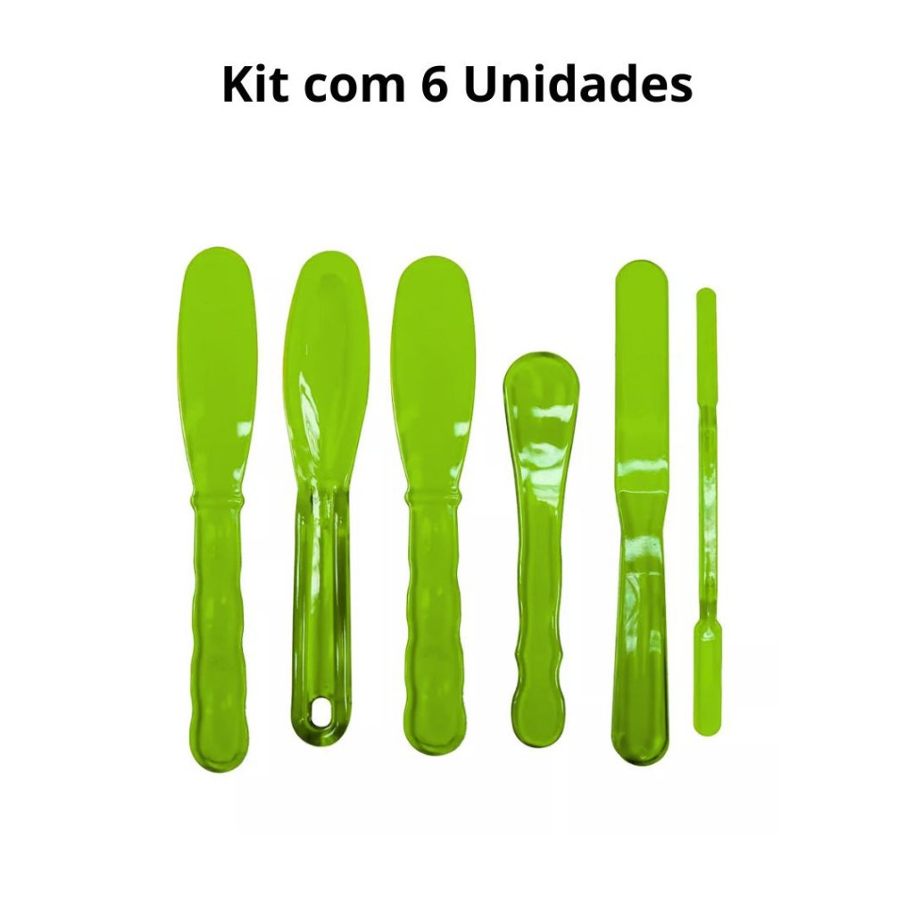 Kit de Espatulas c/ 6 Uni