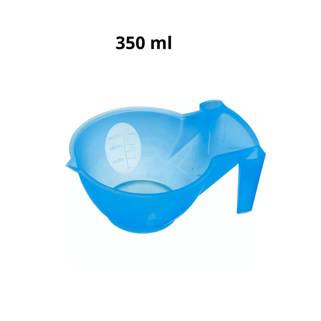 Tigela Graduada para Tintura com Suporte para 2 Pinceis 350ml