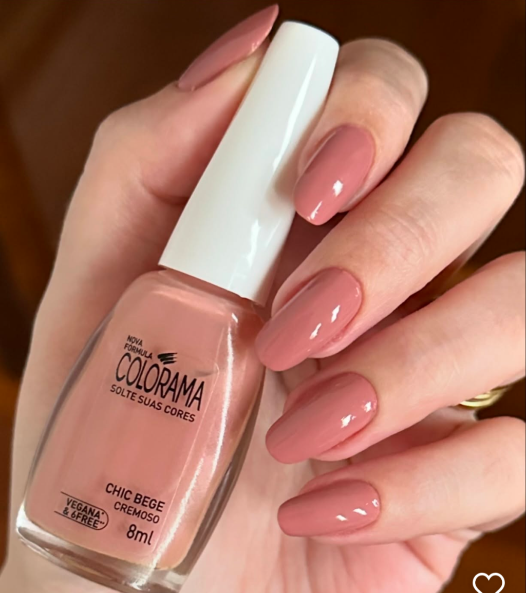 Esmalte Nude Colorama Chic Bege 