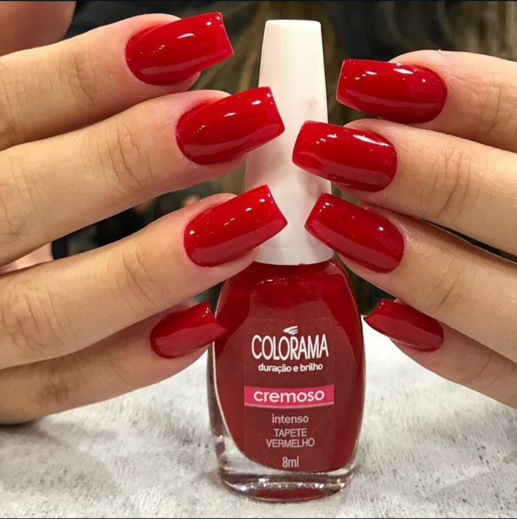 Esmalte Vermelho Colorama Tapete Vermelho 