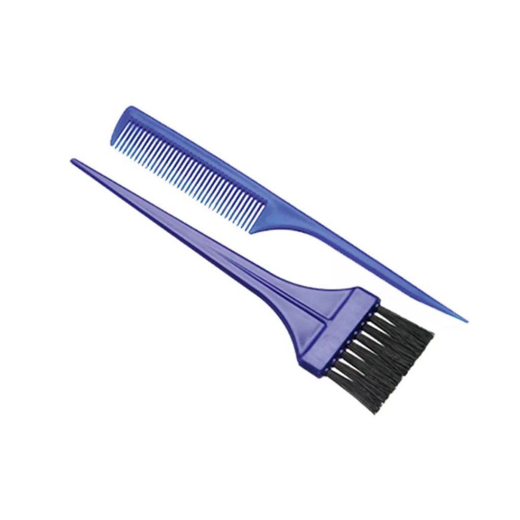Kit Pincel e Pente para Tintura