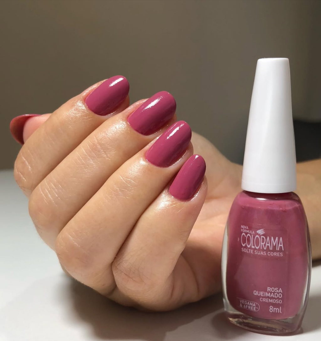 Esmalte Rosa Colorama Rosa Queimado 