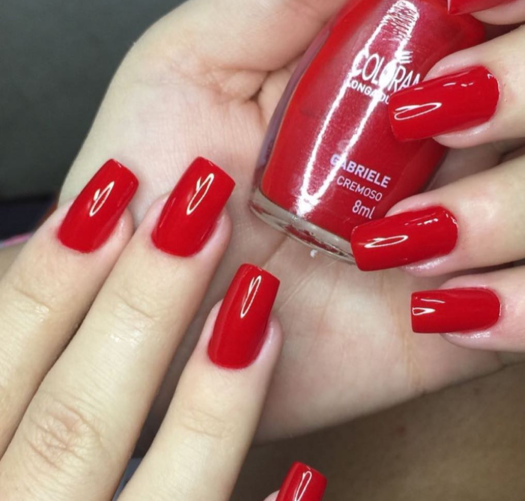 Esmalte Vermelho Colorama Gabriele 