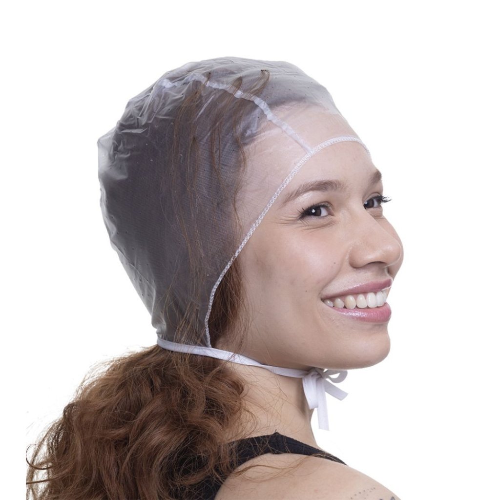 Touca Mechas Média PVC c/ Furos