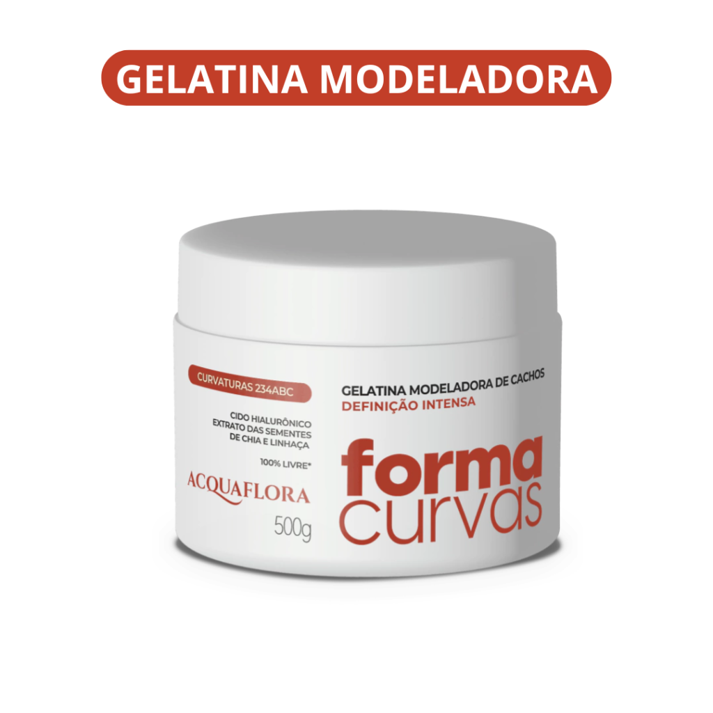 Gelatina Acquaflora Modeladora 500g 