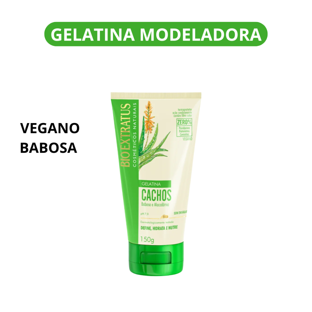 Gelatina Bio Extratus Cachos Babosa 150ml 