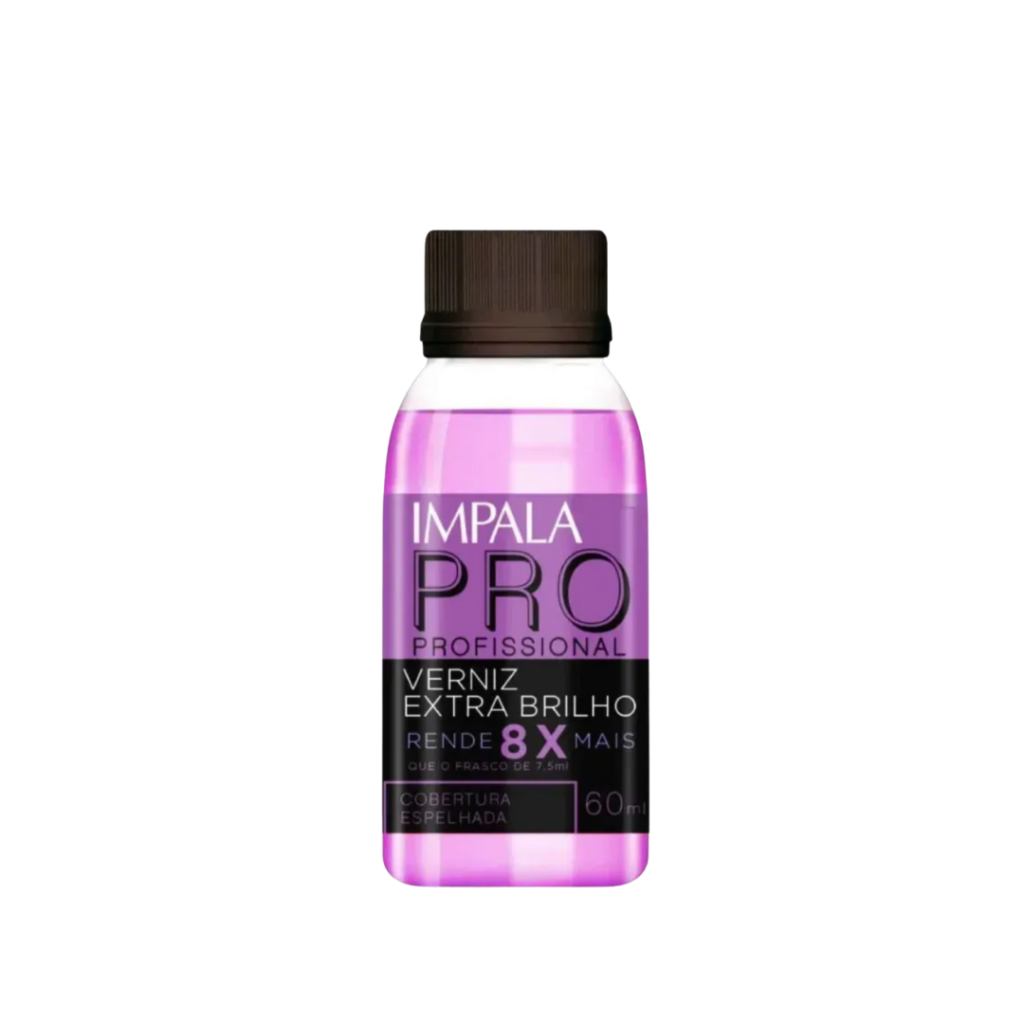 Esmalte Extra Brilho Impala Pro Verniz 60ml
