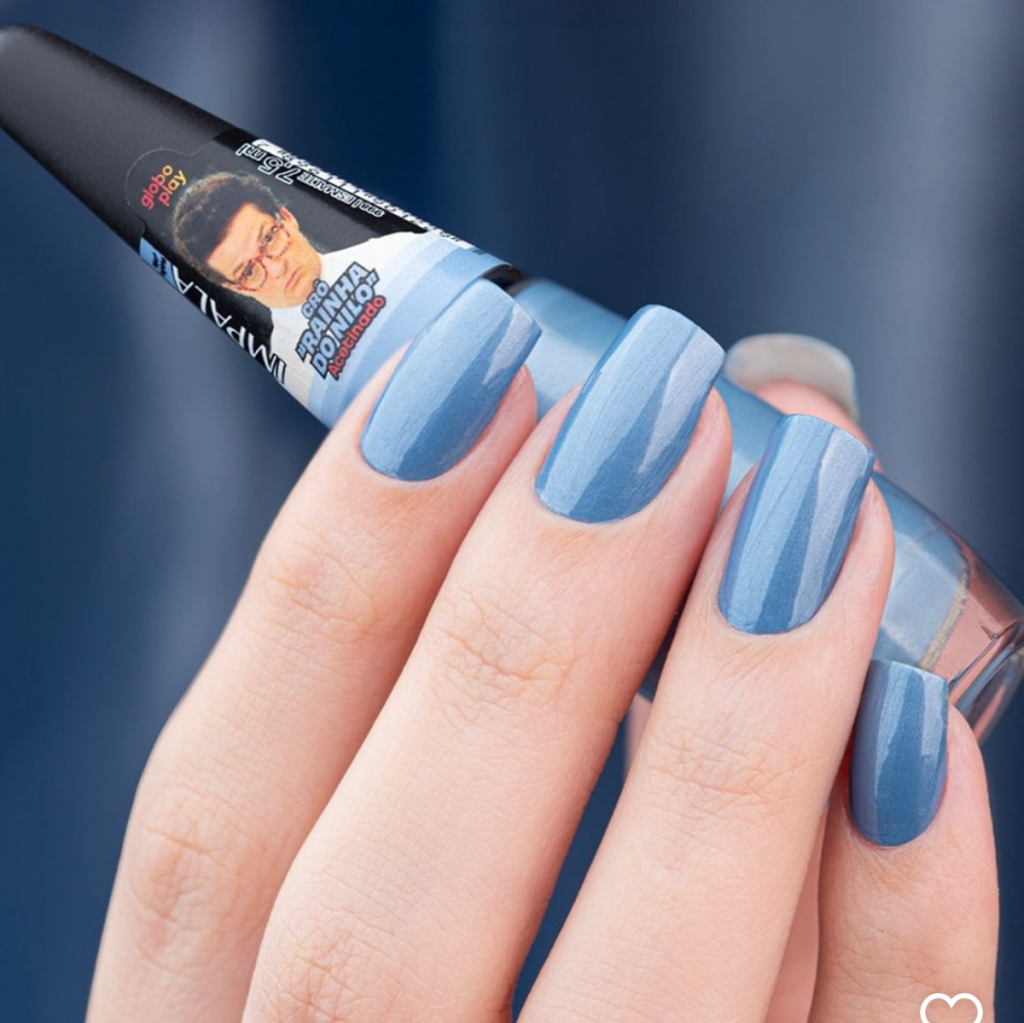 Esmalte Azul Impala Globo Play Rainha do Nilo 