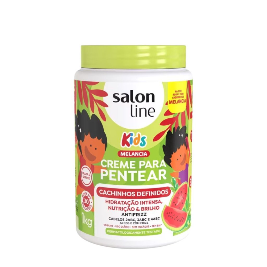 Creme de Pentear 1kg Salon Line kids Melancia 