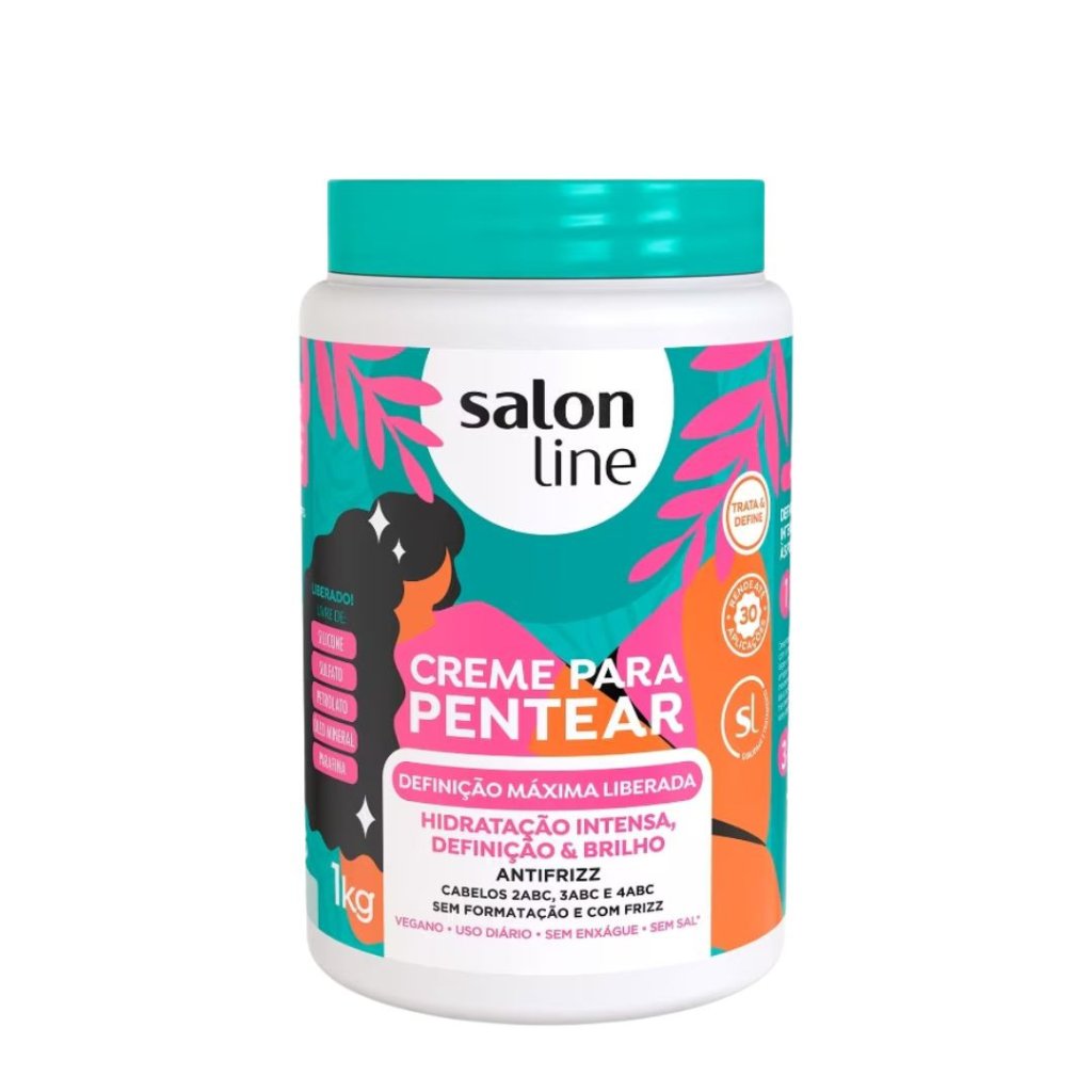 Creme de Pentear 1kg Salon Line Definição Máxima Liberada