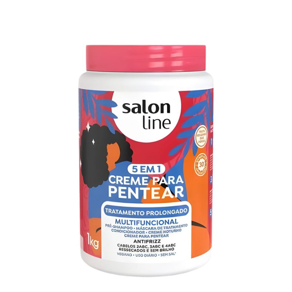 Creme de Pentear 1kg Salon Line Tratamento Prolongado 5x1