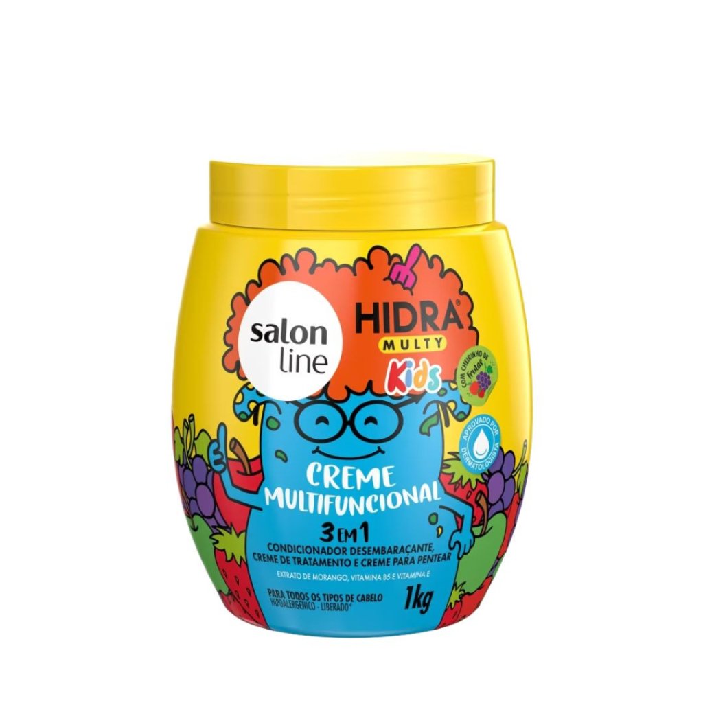 Creme Multy 3 em 1 Kids Salon Line 1Kg