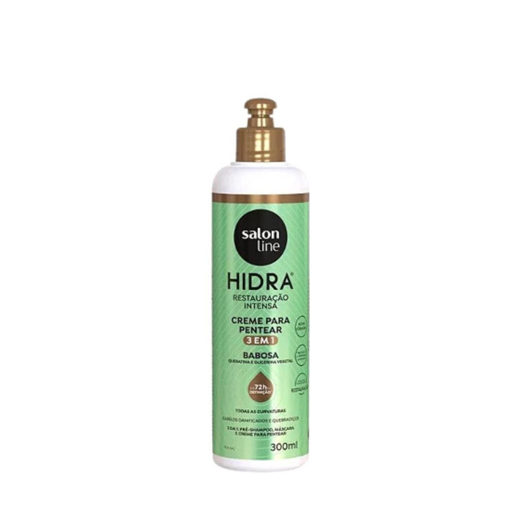 Creme de Pentear 300ml Salon Line Hidra Babosa 