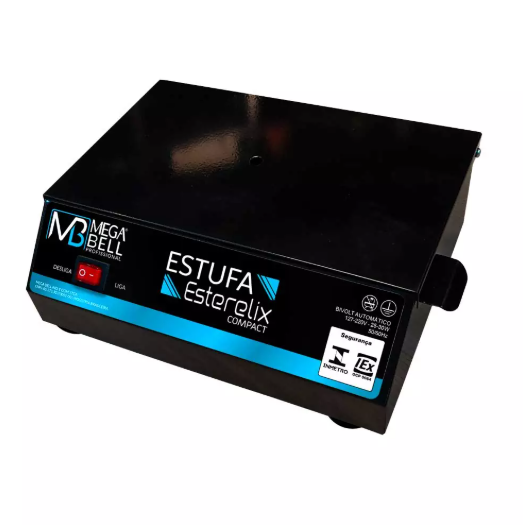 Estufa Esterelix Compact Preta Bivolt
