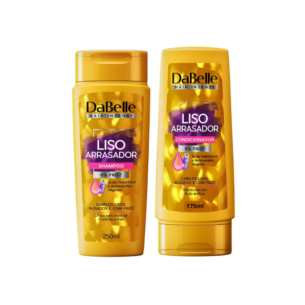 Kit DaBelle Shamp 250ml + Cond 175ml Liso Arrasador (pequeno)