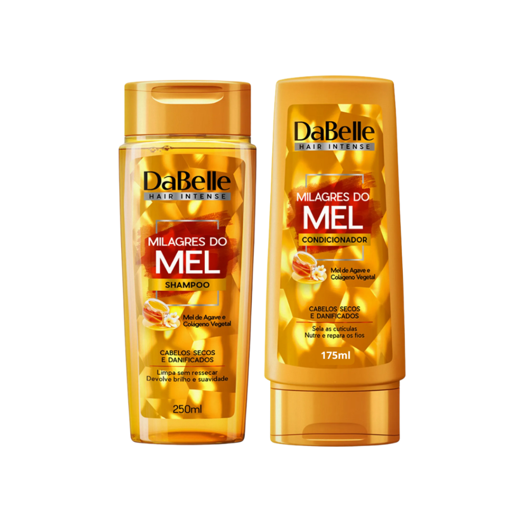 Kit DaBelle Shamp 250ml + Cond 175ml Milagres do Mel (pequeno)